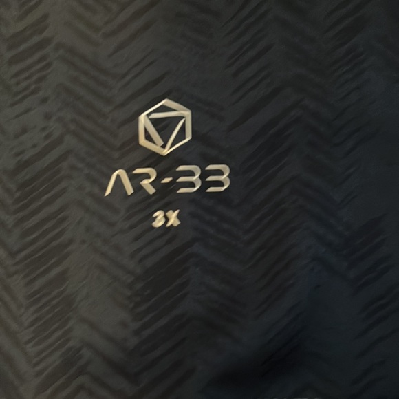 AR-33 alpha high waisted grey and purple ombré legging 3X - Picture 7 of 13